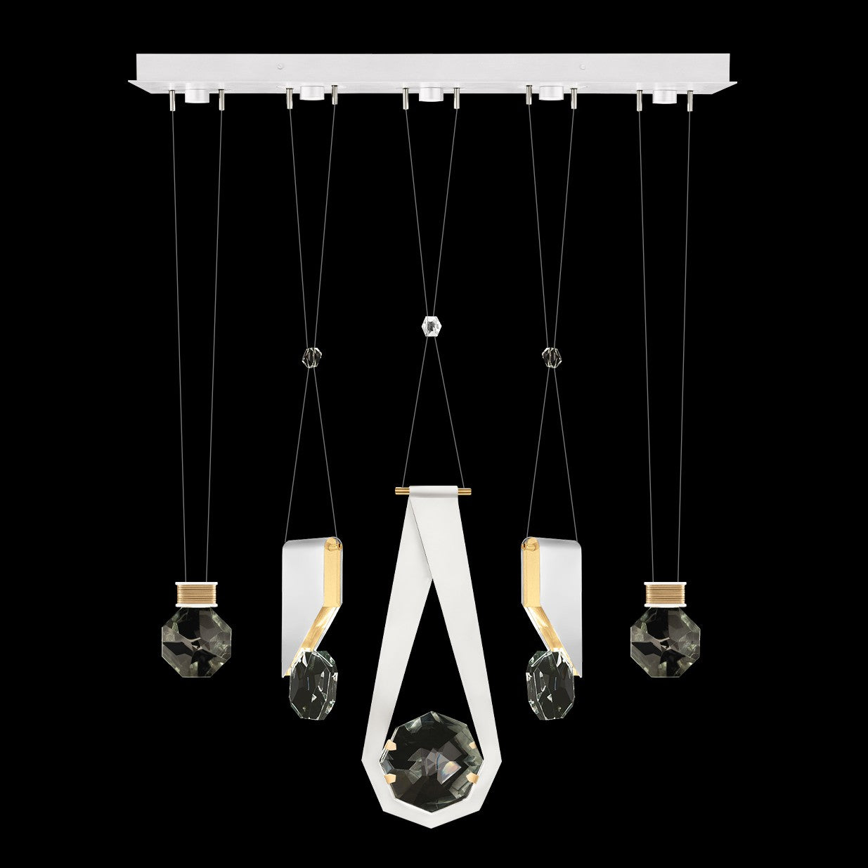 Fine Art - 100006-2-11244 - LED Linear Pendant - Aria - White