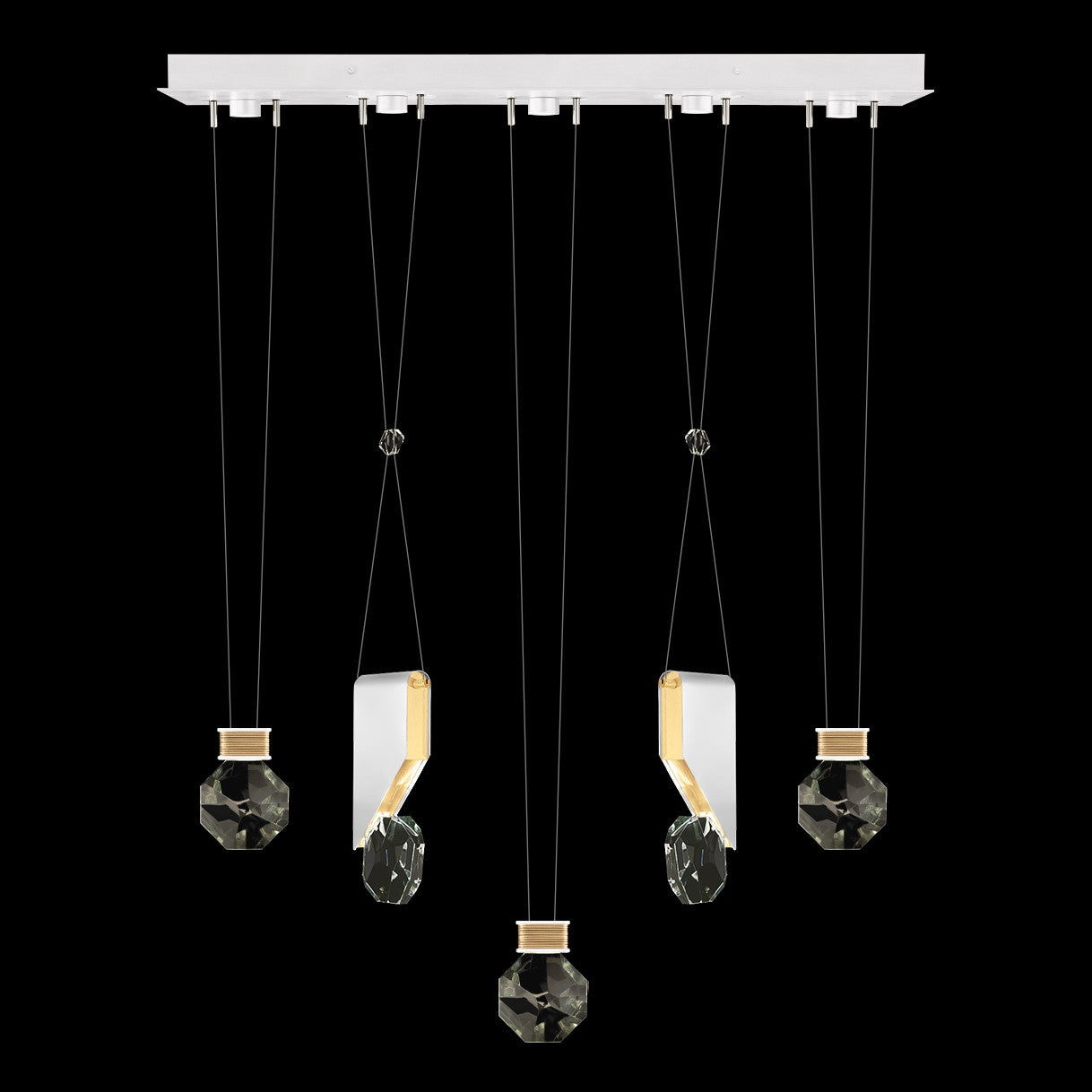 Fine Art - 100006-2-11444 - LED Linear Pendant - Aria - White