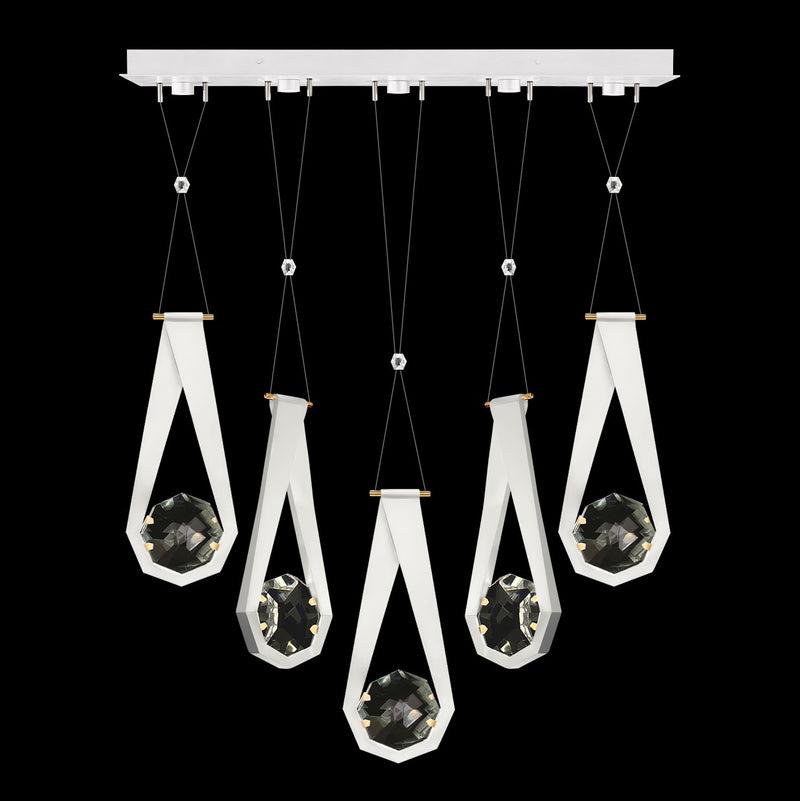 Fine Art Handcrafted Lighting - 100006-2-22222 - LED Linear Pendant - Aria - White