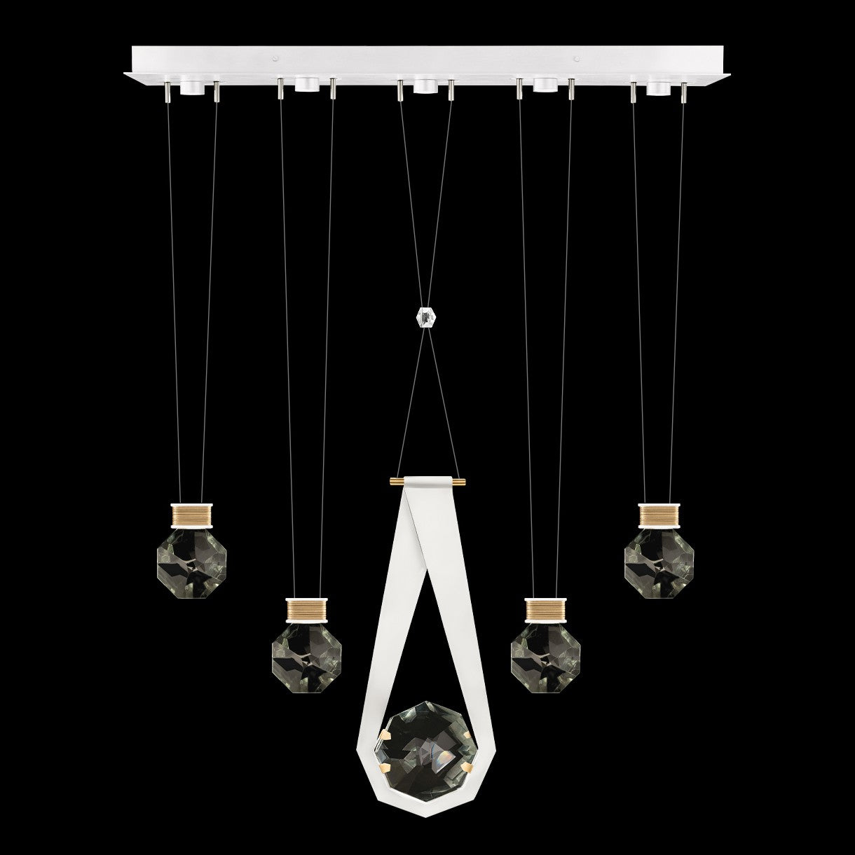 Fine Art - 100006-2-24444 - LED Linear Pendant - Aria - White