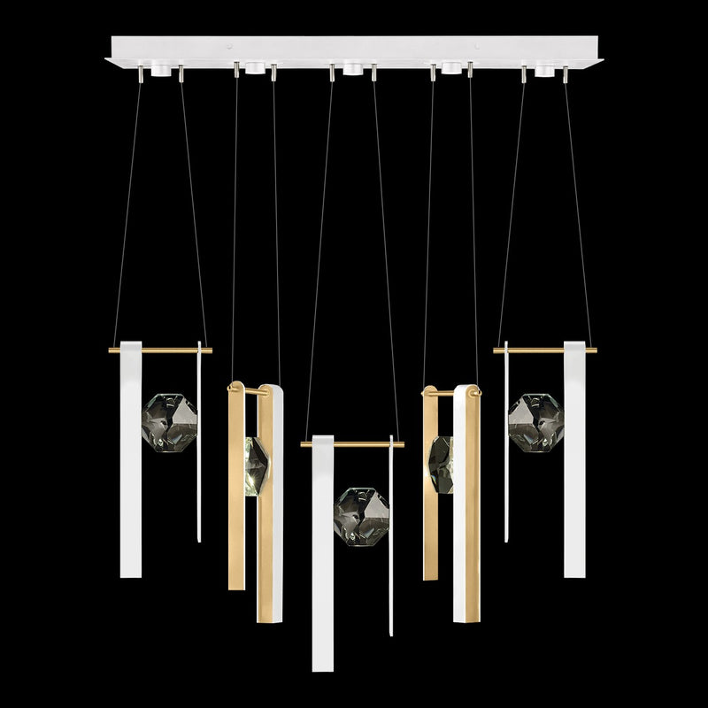 Fine Art Handcrafted Lighting - 100006-2-33333 - LED Linear Pendant - Aria - White