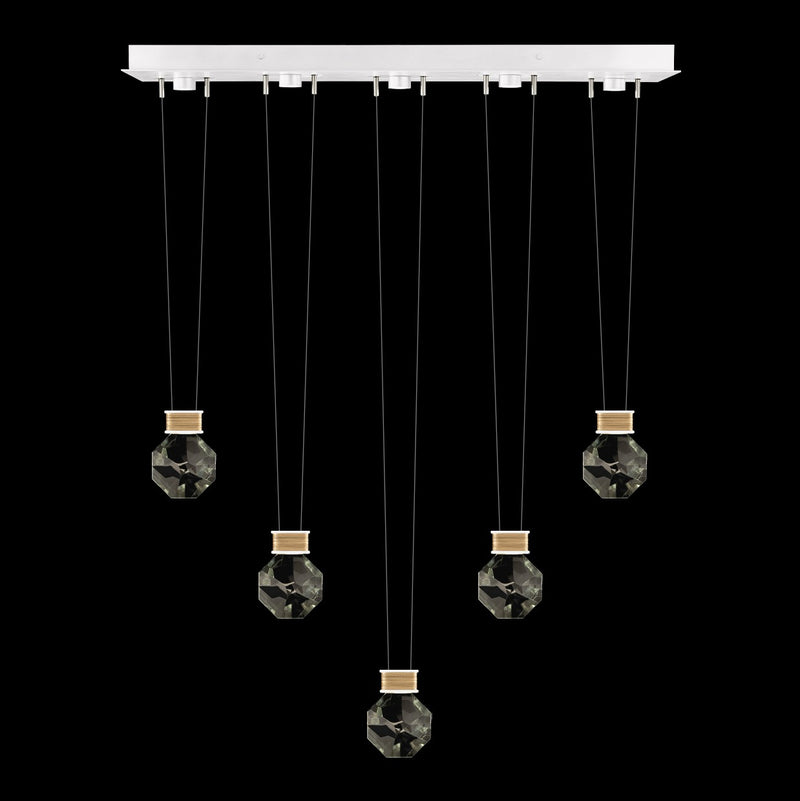Fine Art Handcrafted Lighting - 100006-2-44444 - LED Linear Pendant - Aria - White
