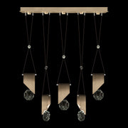 Fine Art Handcrafted Lighting - 100006-3-11111 - LED Linear Pendant - Aria - Bronze