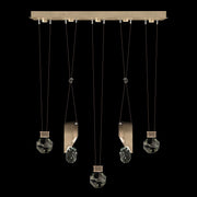 Fine Art Handcrafted Lighting - 100006-3-11444 - LED Linear Pendant - Aria - Bronze
