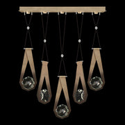 Fine Art Handcrafted Lighting - 100006-3-22222 - LED Linear Pendant - Aria - Bronze