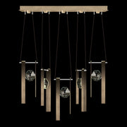 Fine Art Handcrafted Lighting - 100006-3-33333 - LED Linear Pendant - Aria - Bronze