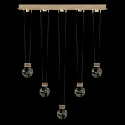 Fine Art Handcrafted Lighting - 100006-3-44444 - LED Linear Pendant - Aria - Bronze
