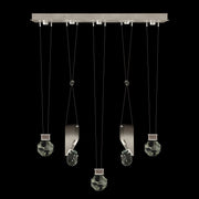 Fine Art Handcrafted Lighting - 100006-4-11444 - LED Linear Pendant - Aria - Silver
