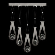Fine Art Handcrafted Lighting - 100006-4-22222 - LED Linear Pendant - Aria - Silver