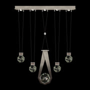 Fine Art Handcrafted Lighting - 100006-4-24444 - LED Linear Pendant - Aria - Silver
