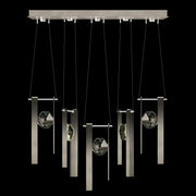 Fine Art Handcrafted Lighting - 100006-4-33333 - LED Linear Pendant - Aria - Silver