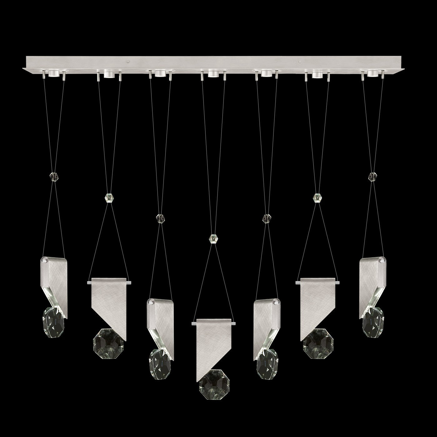 Fine Art - 100007-1-1111111 - LED Linear Pendant - Aria - Silver