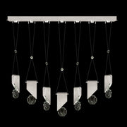 Fine Art Handcrafted Lighting - 100007-1-1111111 - LED Linear Pendant - Aria - Silver