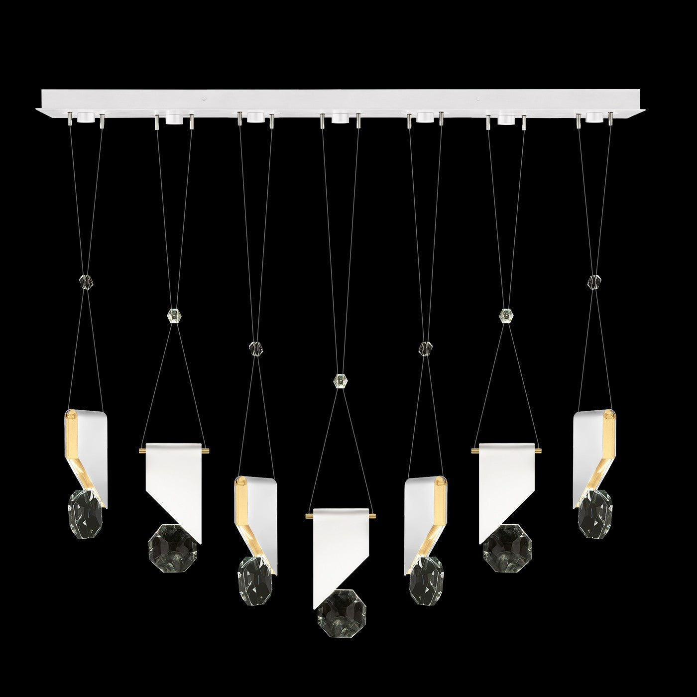 Fine Art - 100007-2-1111111 - LED Linear Pendant - Aria - White