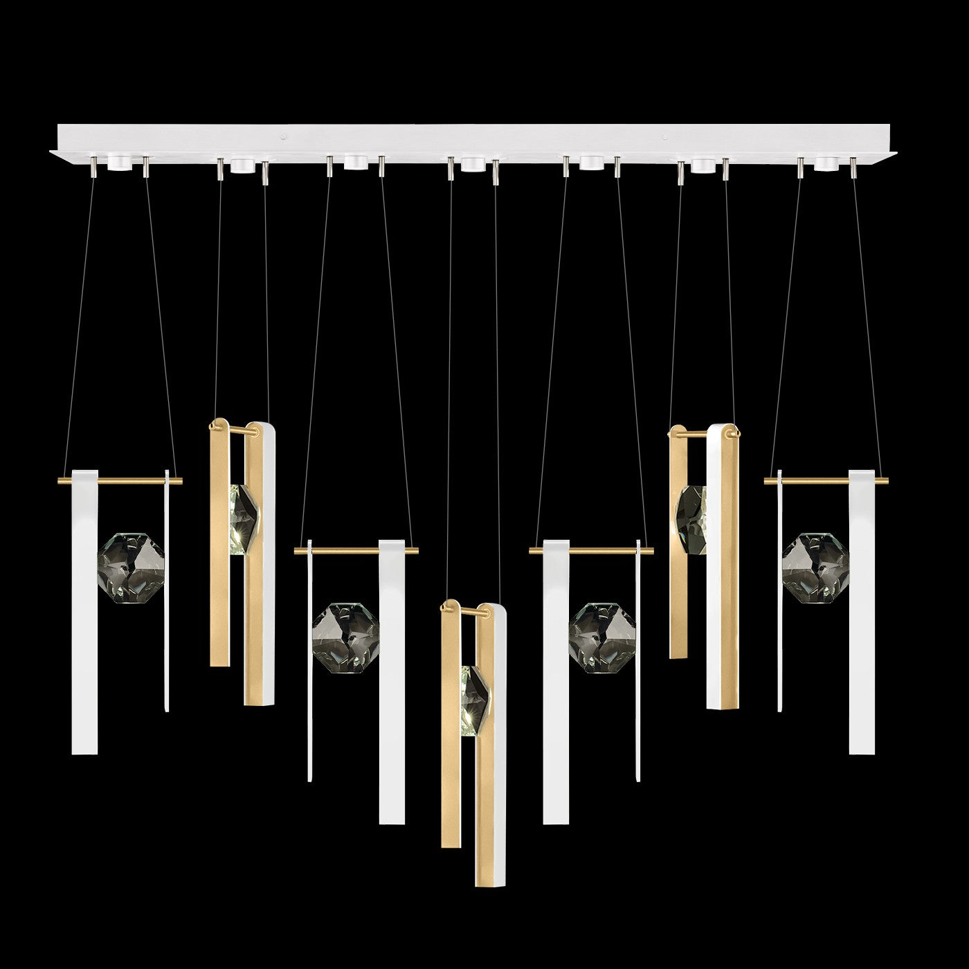 Fine Art - 100007-2-3333333 - LED Linear Pendant - Aria - White