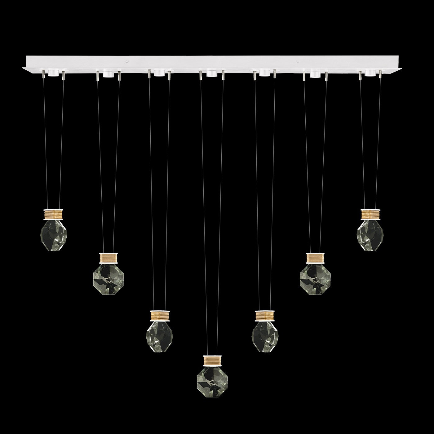 Fine Art - 100007-2-4444444 - LED Linear Pendant - Aria - White