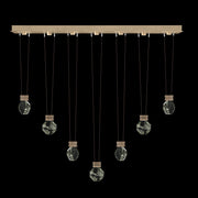 Fine Art Handcrafted Lighting - 100007-3-4444444 - LED Linear Pendant - Aria - Bronze