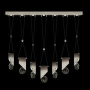 Fine Art Handcrafted Lighting - 100007-4-1111111 - LED Linear Pendant - Aria - Silver
