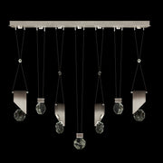 Fine Art Handcrafted Lighting - 100007-4-1111444 - LED Linear Pendant - Aria - Silver