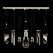 Fine Art Handcrafted Lighting - 100007-4-1123344 - LED Linear Pendant - Aria - Silver