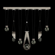 Fine Art Handcrafted Lighting - 100007-4-1124444 - LED Linear Pendant - Aria - Silver