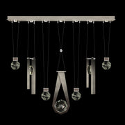 Fine Art Handcrafted Lighting - 100007-4-2334444 - LED Linear Pendant - Aria - Silver