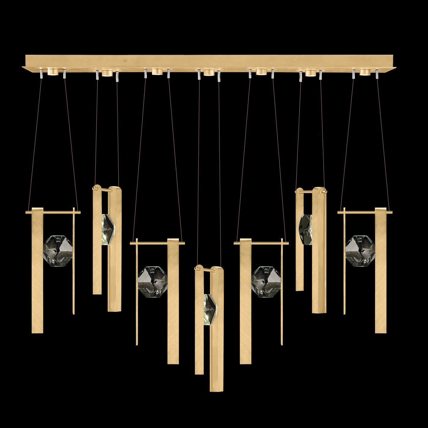 Fine Art - 100007-5-3333333 - LED Linear Pendant - Aria - Gold