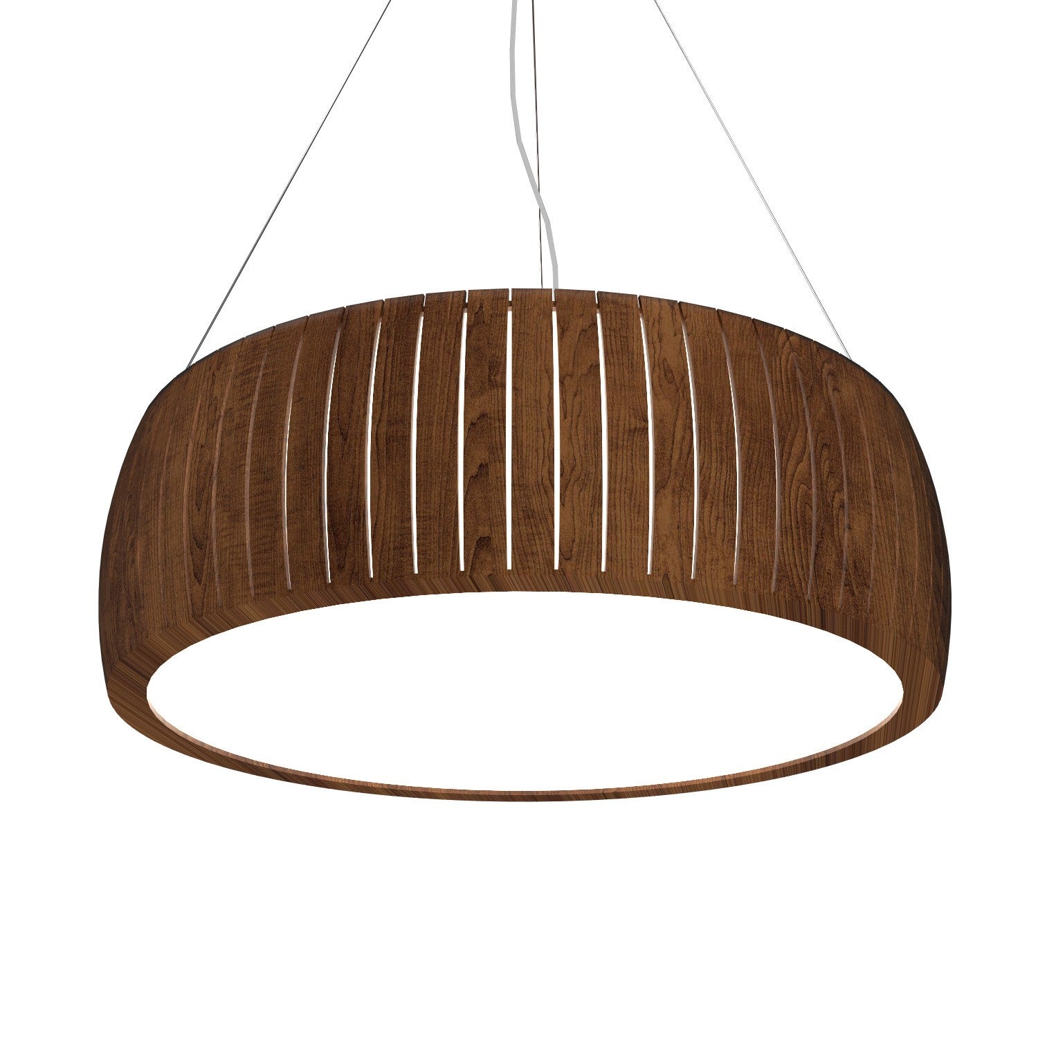 Accord Lighting - 1110LED.06 - LED Pendant - Barrel - Imbuia