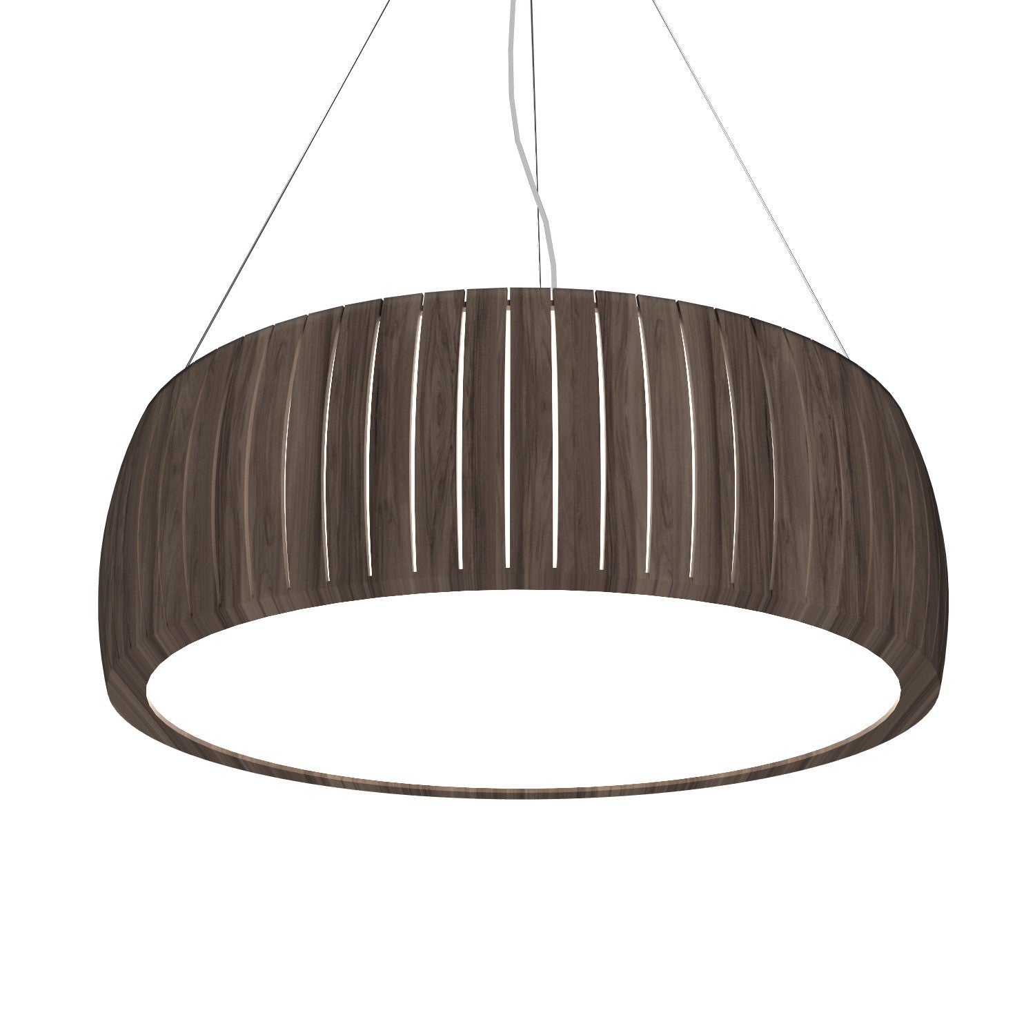 Accord Lighting - 1110LED.18 - LED Pendant - Barrel - American Walnut