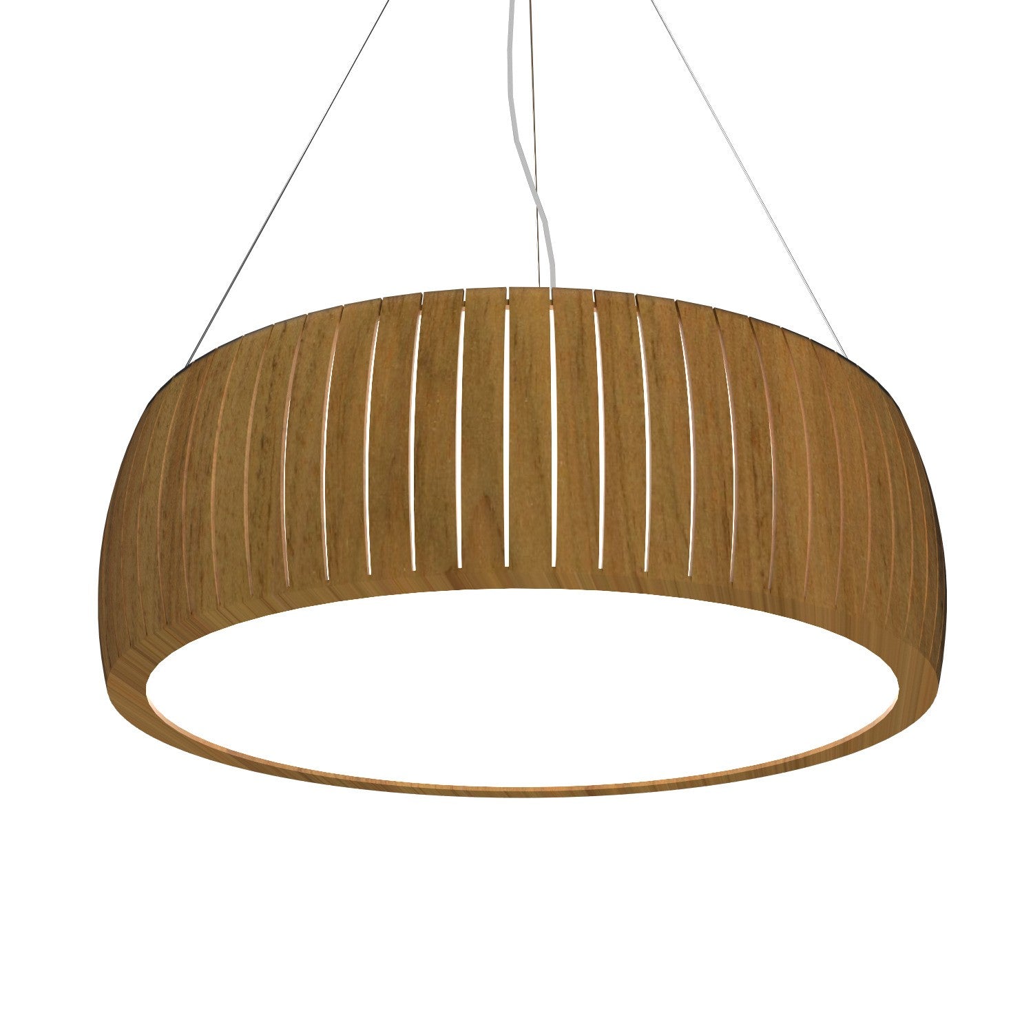 Accord Lighting - 1112LED.09 - LED Pendant - Barrel - Louro Freijo