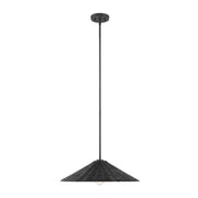 Meridian - M7041MBK - One Light Pendant - Matte Black