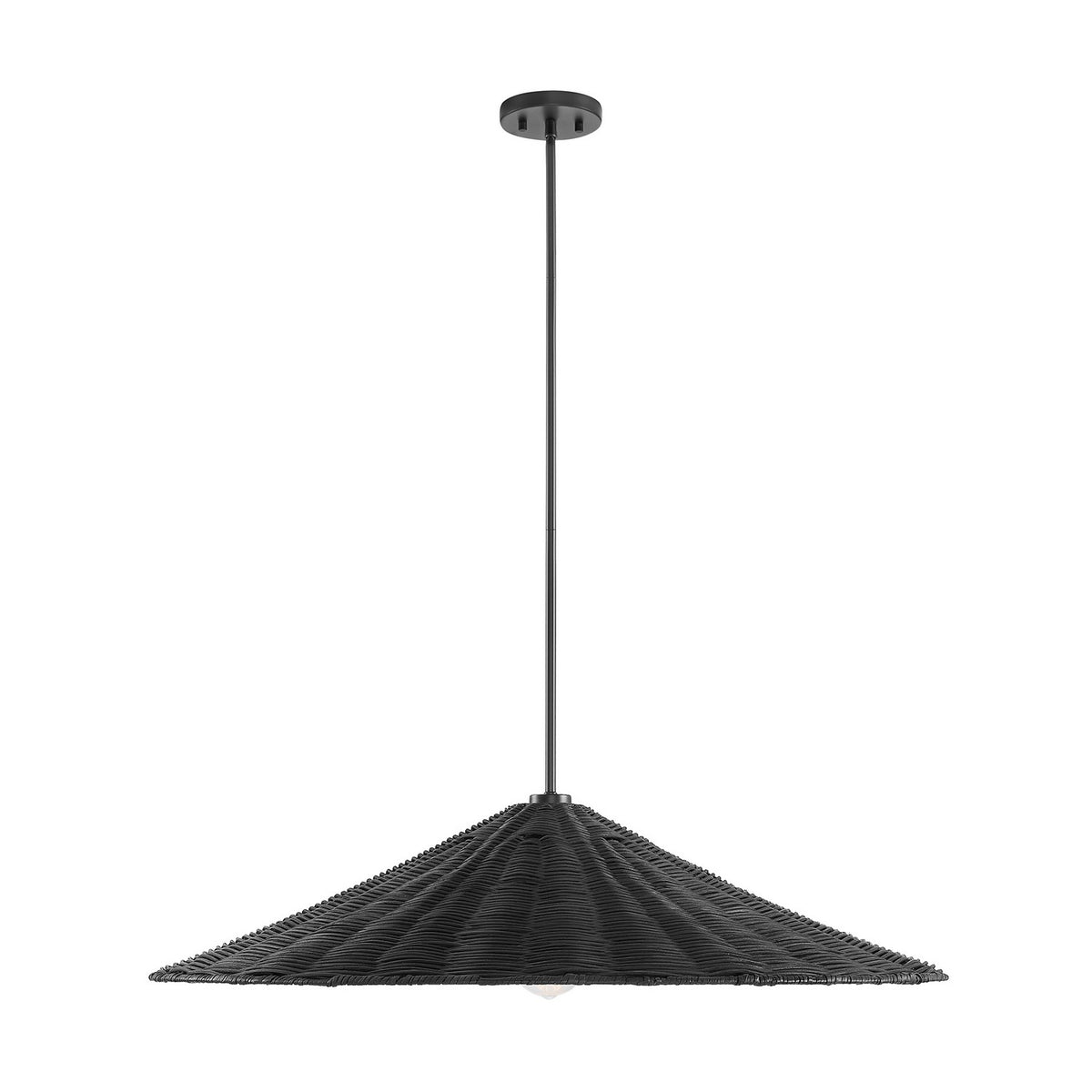 Meridian - M7042MBK - One Light Pendant - Matte Black