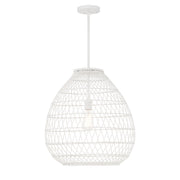 Savoy House - 7-7681-1-83 - One Light Pendant - Maya - Bisque White