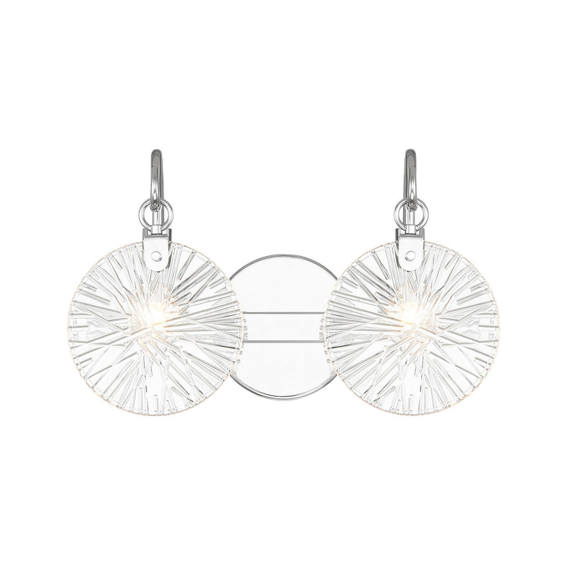 Savoy House - 8-3981-2-11 - Two Light Bathroom Vanity - Addison - Polished Chrome