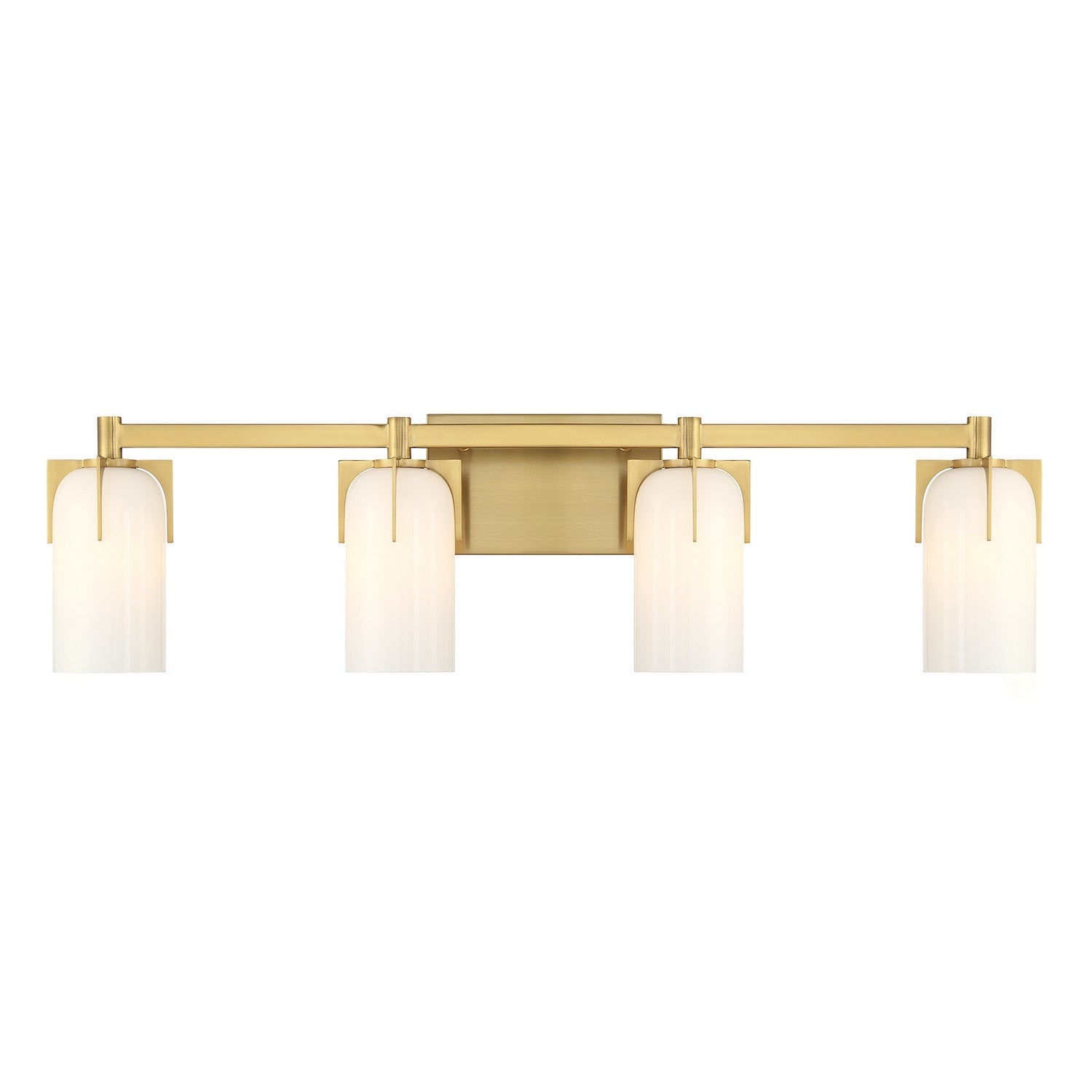Savoy House - 8-4128-4-322 - Four Light Bathroom Vanity - Caldwell - Warm Brass