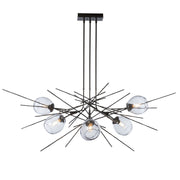 Hubbardton Forge - 137750-SKT-MULT-14-ZM0788 - Six Light Pendant - Griffin - Oil Rubbed Bronze