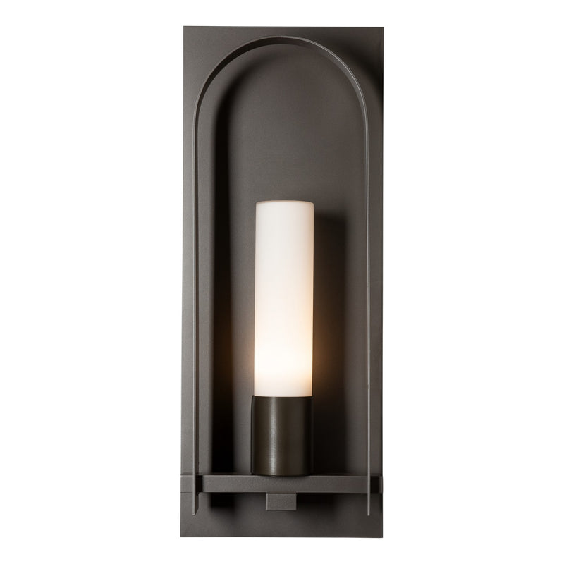 Hubbardton Forge - 302032-SKT-77-GG0783 - One Light Outdoor Wall Sconce - Triomphe - Coastal Dark Smoke