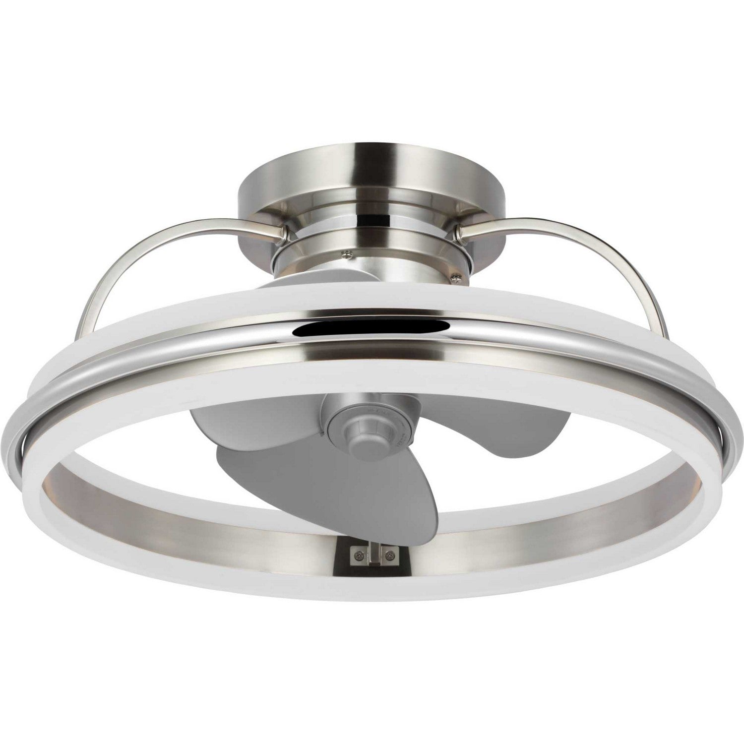 Progress Lighting - P250116-009-30 - Ceiling Fan - Burnett - Brushed Nickel