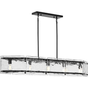 Progress Lighting - P400356-31M - Five Light Island Pendant - Rivera - Matte Black