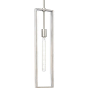 Progress Lighting - P500444-009 - One Light Pendant - Boundary - Brushed Nickel
