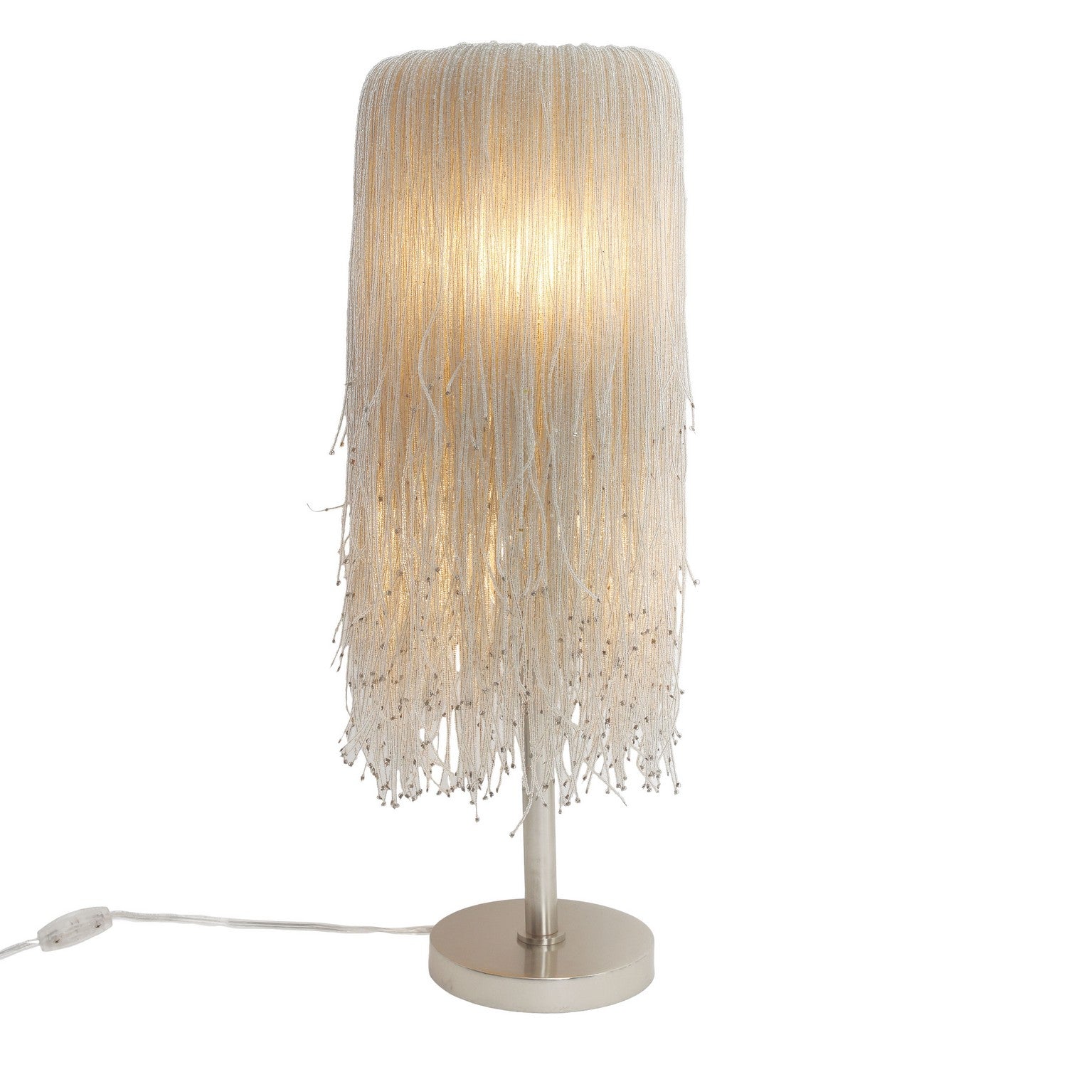 Metropolitan - N1512-613 - Two Light Table Lamp - Crystal Reign - Polished Nickel