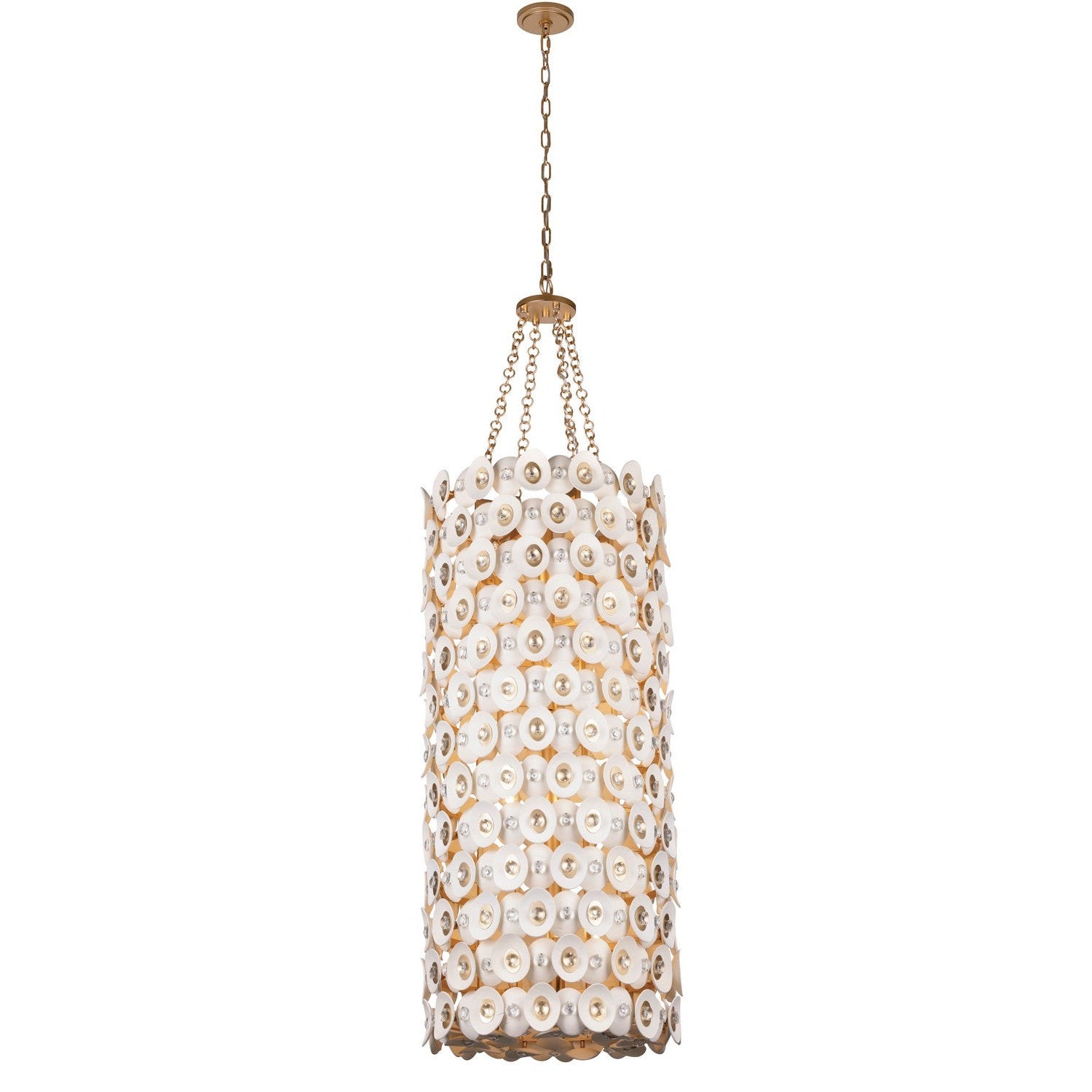 Metropolitan - N1866-760 - 12 Light Foyer Pendant - Niu - Fawn Gold