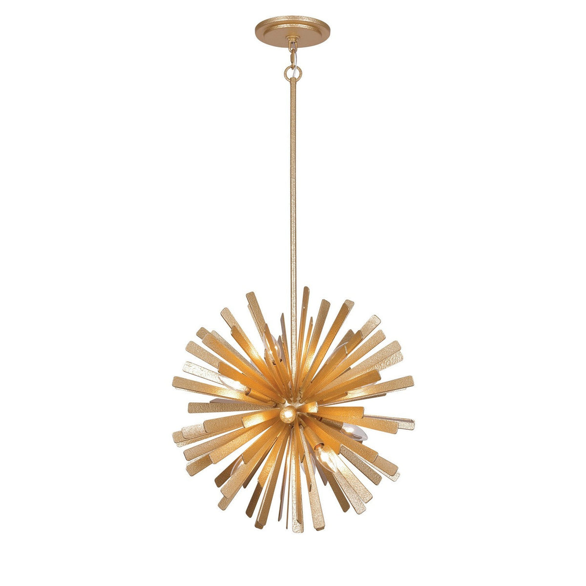 Metropolitan - N1905-785 - 12 Light Pendant - Confluence - Piastra Gold