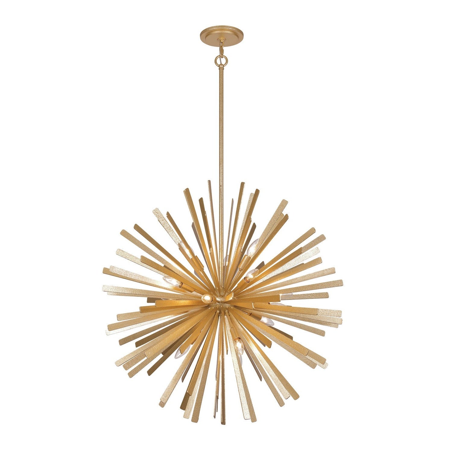 Metropolitan - N1908-785 - 16 Light Pendant - Confluence - Piastra Gold