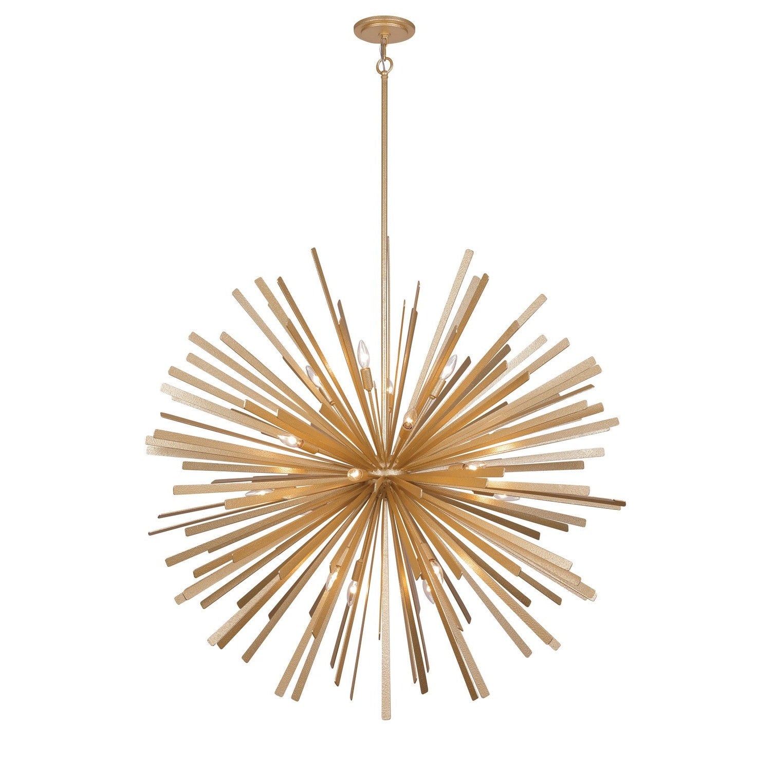 Metropolitan - N1909-785 - 20 Light Pendant - Confluence - Piastra Gold
