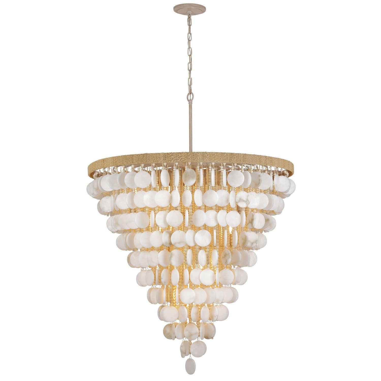 Metropolitan - N1919-759 - 15 Light Pendant - Aurelia'S Cove - Autumn White