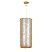 Metropolitan - N1936-760 - Six Light Foyer Pendant - Sommers Bend - Fawn Gold