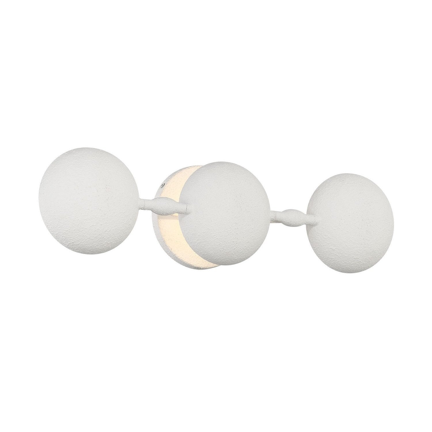 George Kovacs - P1315-792 - Three Light Wall Sconce - Undertas - Piastra White