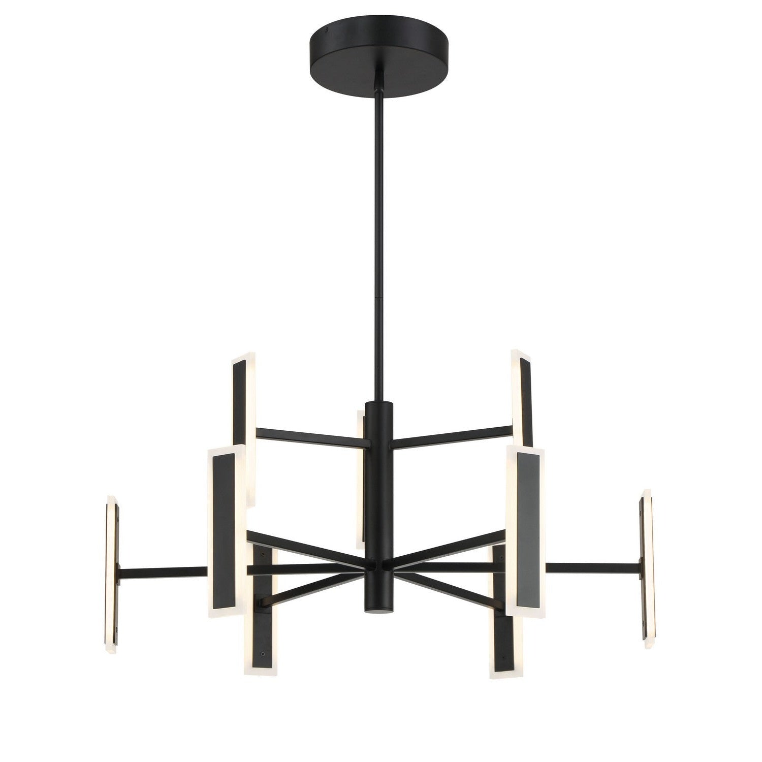 George Kovacs - P1419-66A-L - LED Chandelier - Edge - Coal