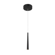 George Kovacs - P1458-66A-L - LED Mini Pendant - Stretch - Coal